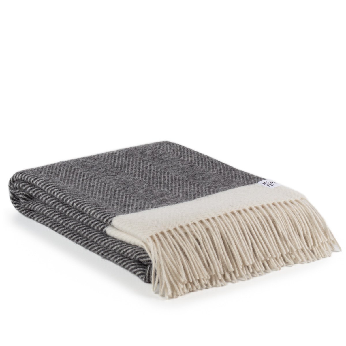 Wollen Plaid Florence – Grijs