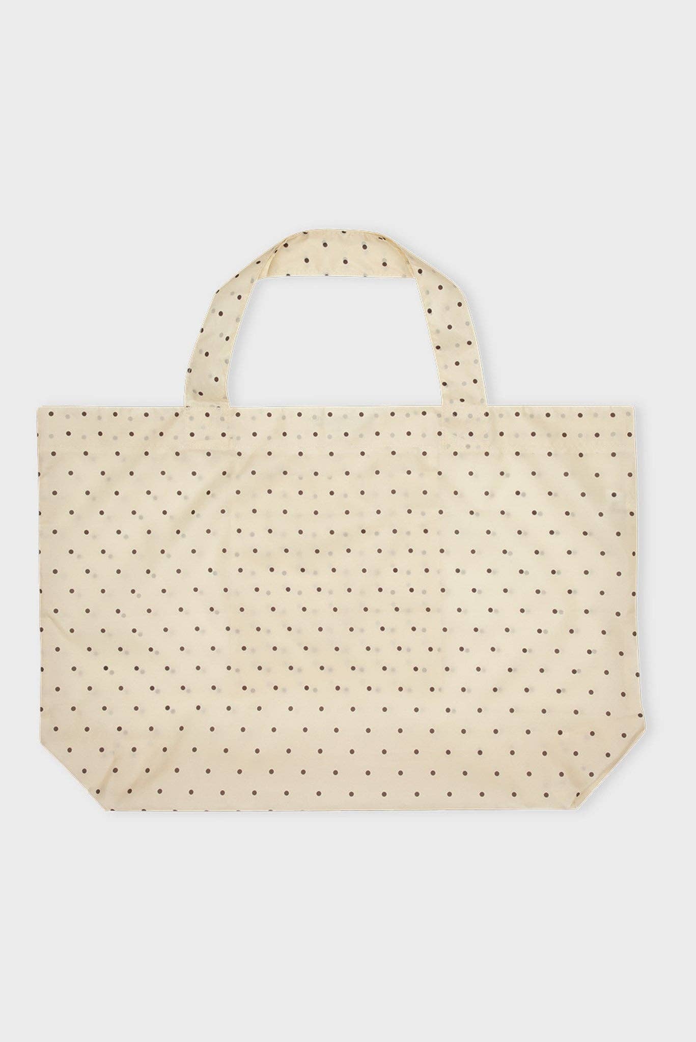 Opvouwbare shopper met stippen - praktisch en stijlvol
