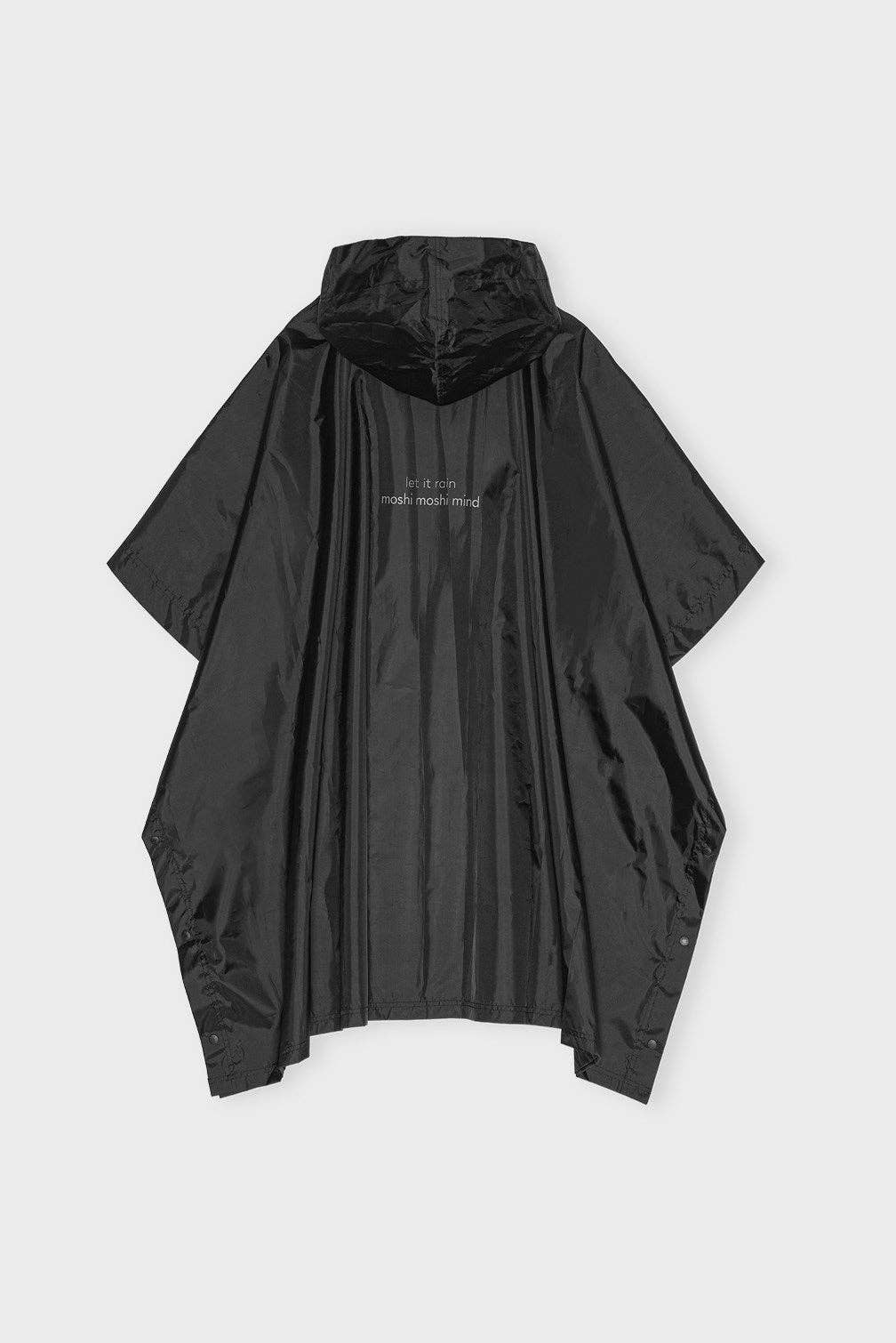 Let It Rain Poncho – Unisex - stijlvol en duurzaam droog blijven