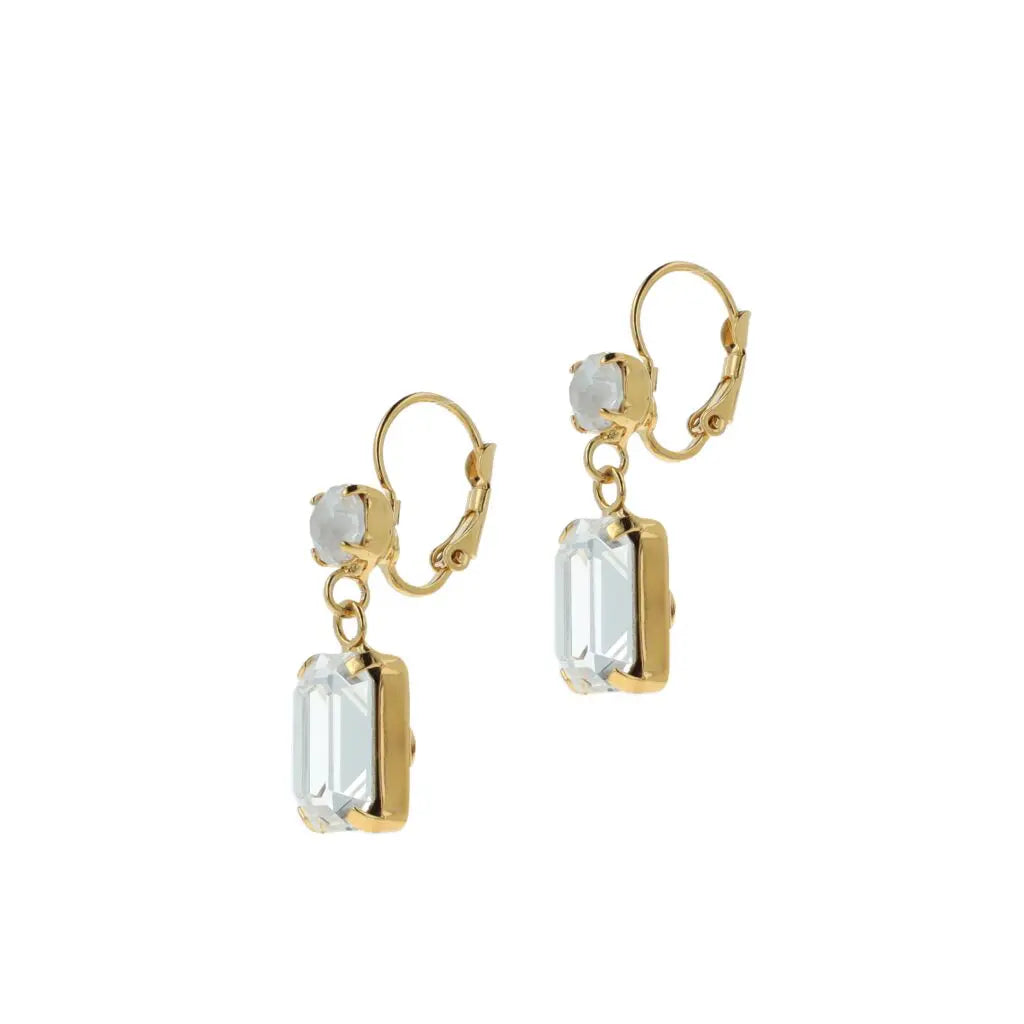 Crystal Geometric Oorbellen
