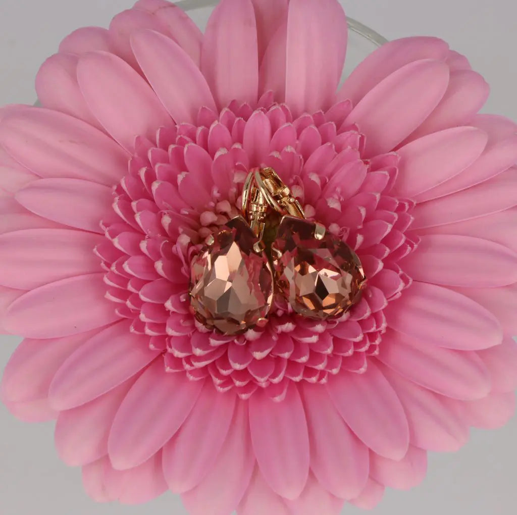 Lacrima Blush Rose Oorhangers