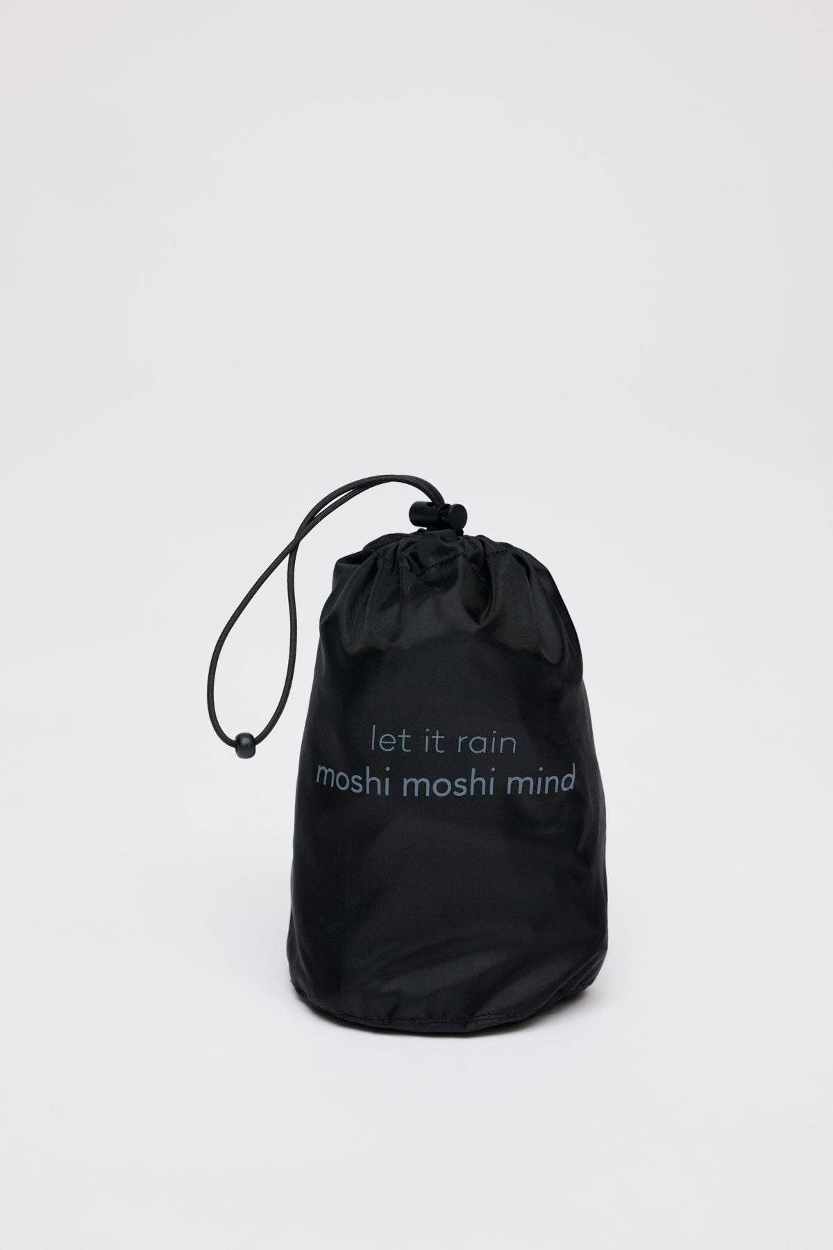 Let It Rain Poncho – Unisex - stijlvol en duurzaam droog blijven