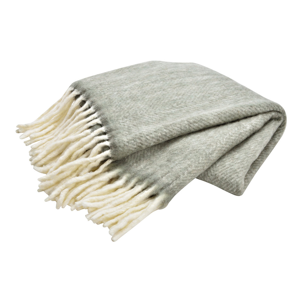 Sprei van textiel – Lichtgrijs | 130 × 170 cm