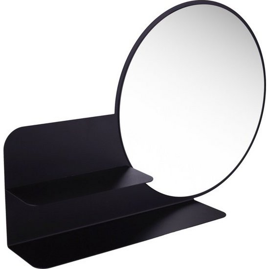Gorillz Clever Wandspiegel – Zwart
