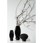 Designvaas RUDAL 15 – Zwart | Minimalistisch & Hedendaags Chinees Design