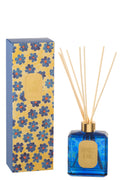 J-Line Geurolie + Stokjes Happiness Blooms – Blauw & Geel