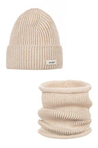 Luxe Wolmix Hoed & Snood Set – SESIL | Beige