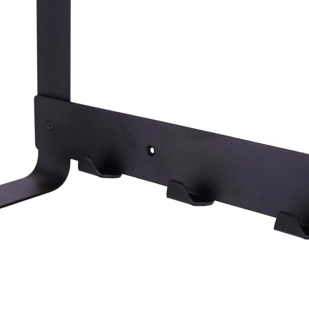 Gorillz Iron Wandkapstok met Hoedenplank – Zwart