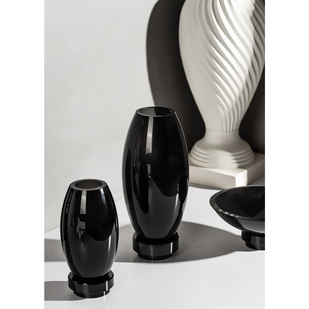 Designvaas RUDAL 15 – Zwart | Minimalistisch & Hedendaags Chinees Design