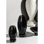Designvaas RUDAL 15 – Zwart | Minimalistisch & Hedendaags Chinees Design