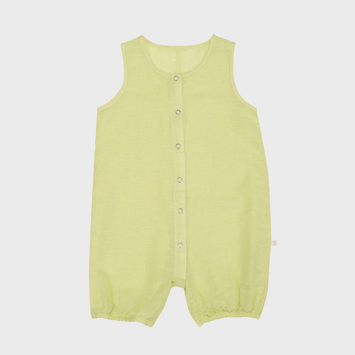 Biologische Hennep Babyromper – Appelgroen