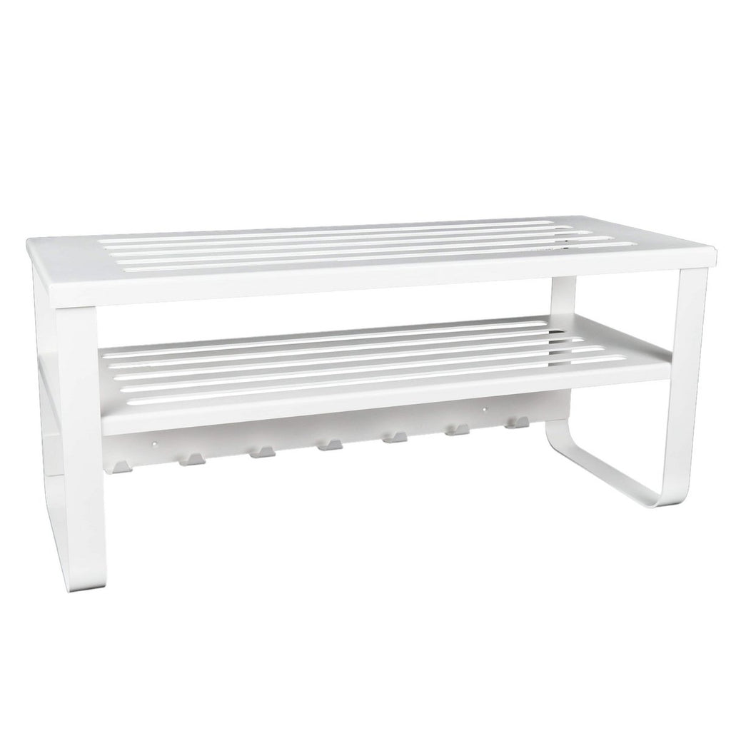 Gorillz Unify Wandkapstok met Hoedenplank – Wit