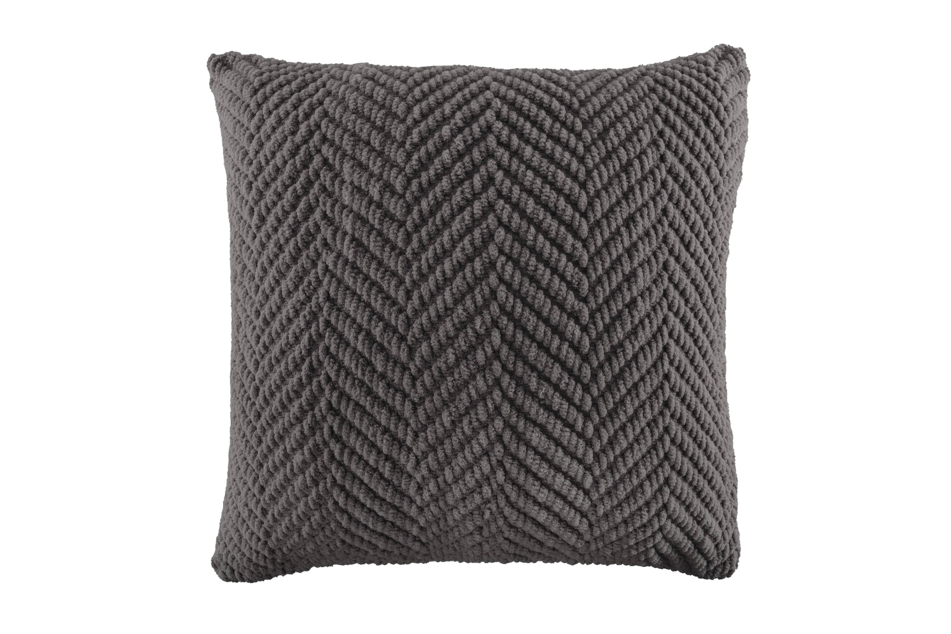 Kussen RENEE – 45x45 cm, Grijs (incl. vulling)