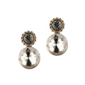 Ophelia Earpins Crystal – Gold - Otazu