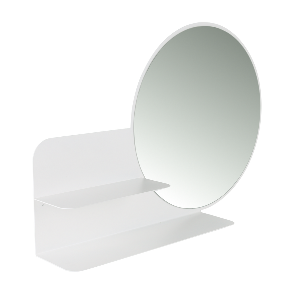 Gorillz Clever Wandspiegel – Wit