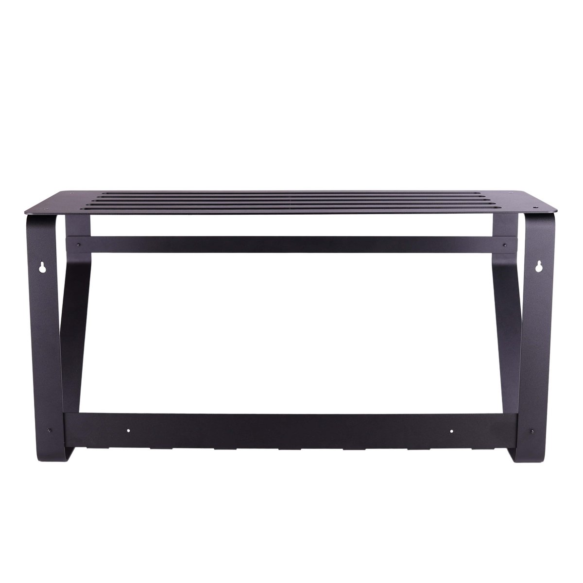 Gorillz Iron Wandkapstok met Hoedenplank – Zwart