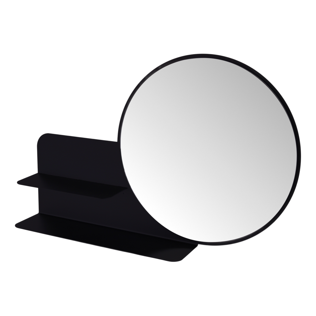 Gorillz Clever Wandspiegel – Zwart