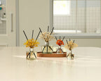 Diffuser met Echte Bloemen – Zwarte Kers (200 ml)