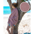 Samimi Noosa Luxe Hamamdoek Rood 180x100 cm