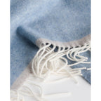 Merino & Kasjmier Plaid MILANO – Blauw