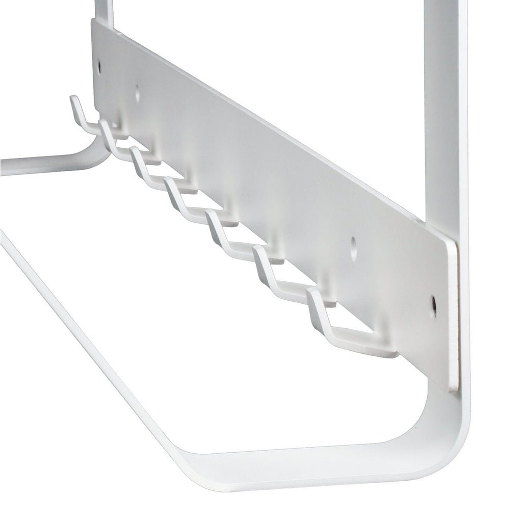 Gorillz Iron Wandkapstok met Hoedenplank – Wit