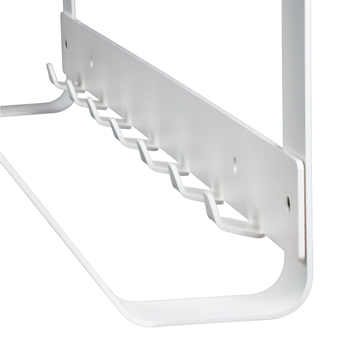 Gorillz Iron Wandkapstok met Hoedenplank – Wit