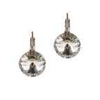 Classic Disc Earhangers – Rhodium - Otazu