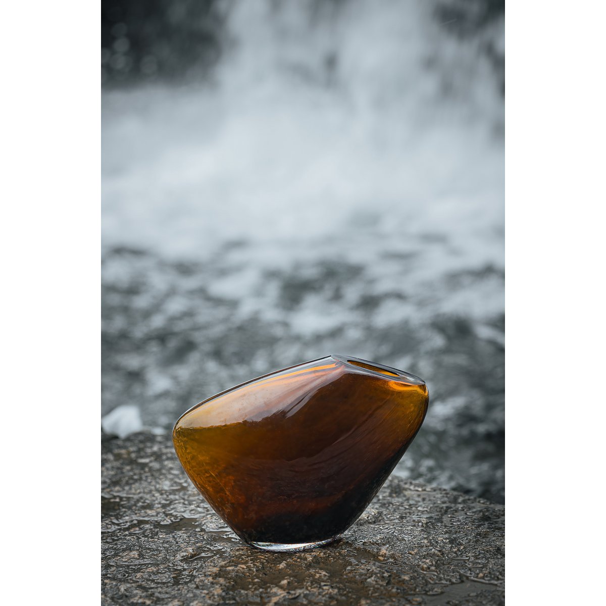 Designvaas KOOKY KOO21AM – Amber | Sculpturaal & Innovatief Design