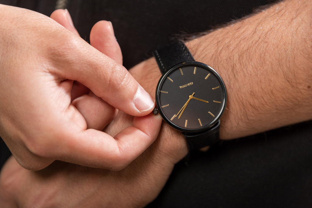 Luxe Minimal Herenhorloge – Staal | Karlsson