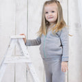 Biologisch Babyjack met Capuchon – Grijs Melange