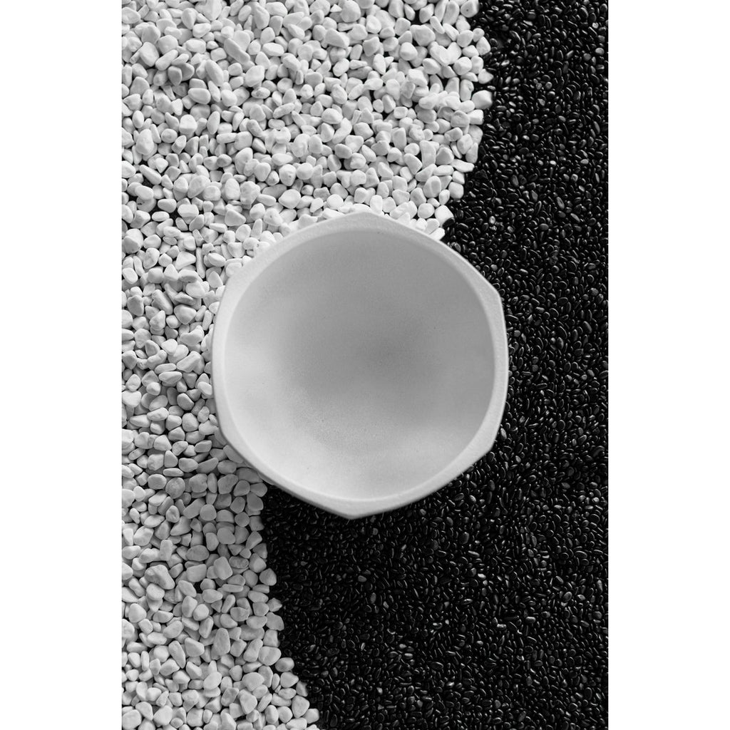 Designkom KUNYU 30 – Wit | Geometrische Perfectie & Tactiel Design