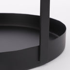 Etagère Zwart – 2-Laags Ø 25 x H 41 cm