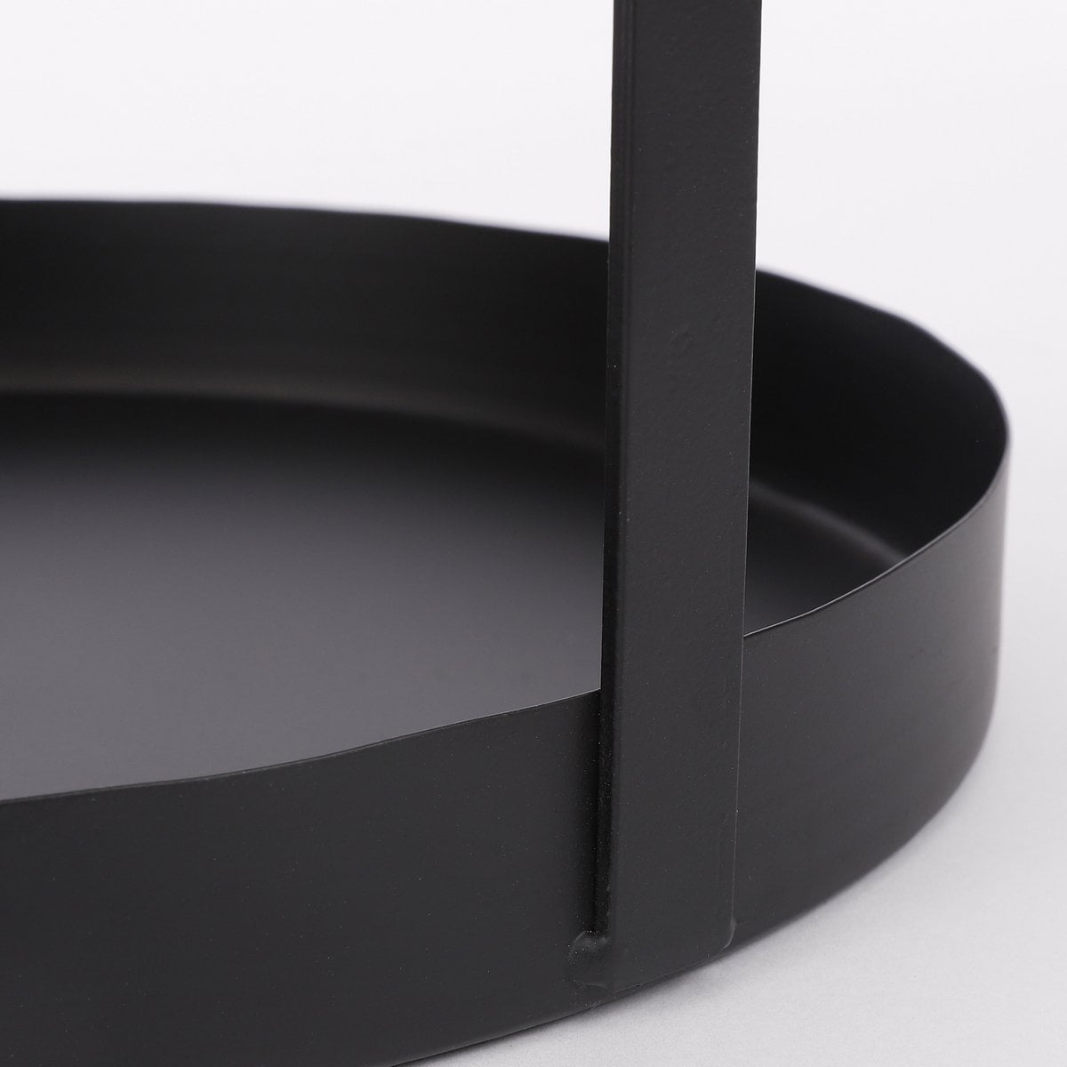 Etagère Zwart – 2-Laags Ø 25 x H 41 cm