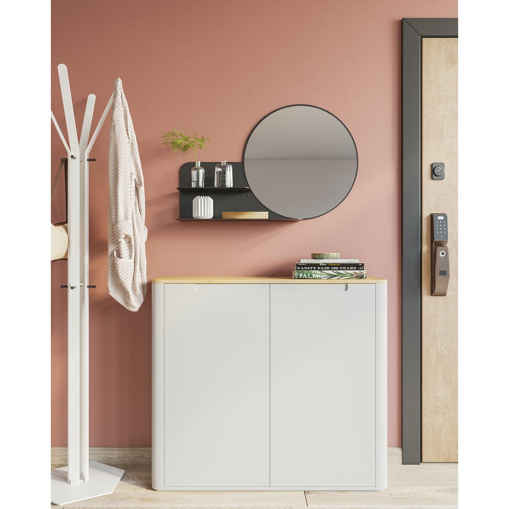 Gorillz Clever Wandspiegel – Zwart