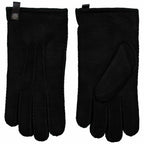 Lamsvacht heren handschoenen - zwart