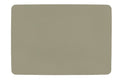 Placemat Vegan leer – Rechthoek 33x45 cm, Taupe