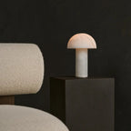 Francesco Stijlvolle Albasten Lamp | Luxe verlichting