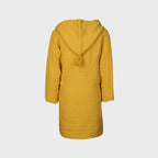 Biologische Mousseline Kinderbadjas – Mosterd (5–6 jaar)