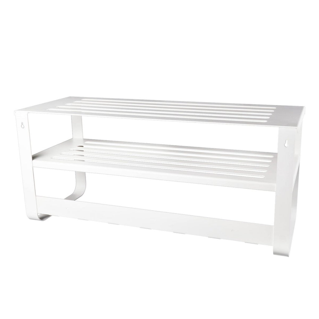 Gorillz Unify Wandkapstok met Hoedenplank – Wit