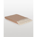 Merino & Cashmere Plaid TIBET – Beige