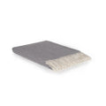 Merino & Cashmere Plaid TIBET – Grijs