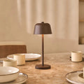 Anton Mokka Bruin Oplaadbare Tafellamp – Luxe, draadloze verlichting