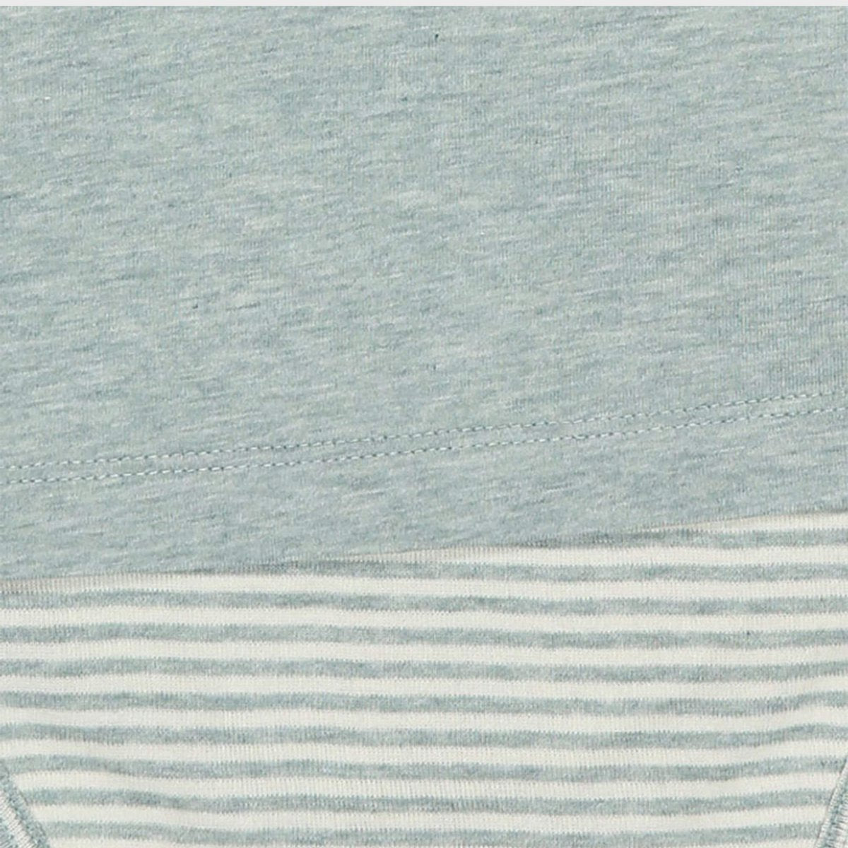 OrganicEra Biologisch baby L/S T-shirt body, aqua