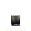 Luxe Designvaas BAD 20 – Helder Grijs | Sculpturaal Spel van Licht & Glas