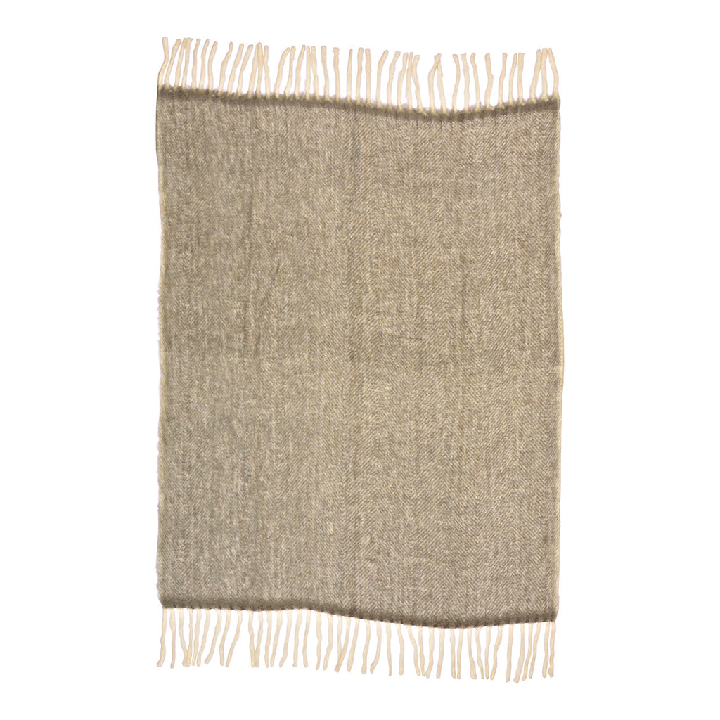 Sprei van textiel – Lichtgrijs | 130 × 170 cm