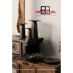 Designbord / Platte Schaal ULFUR 25 – Brons naar Zwart | Iconisch & Innovatief Keramisch Design