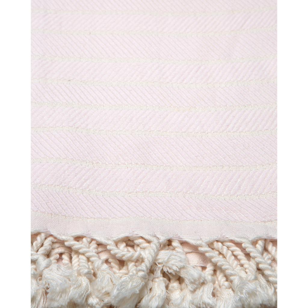 Samimi Ilva Luxe Bamboe Hamamdoek Roze 180x100 cm