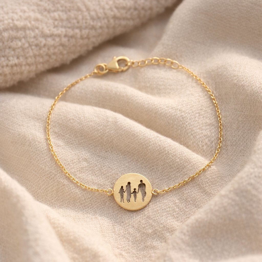 Life Stories Familie Armband – Verguld Sterling Zilver