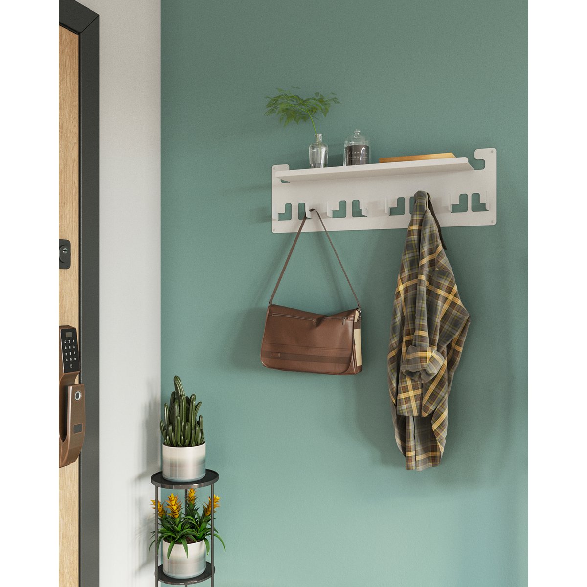 Gorillz Area Wandkapstok – Wit