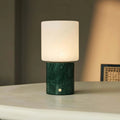 Cuyp Groen Oplaadbare Tafellamp – Verde Alpi marmer & tijdloos design